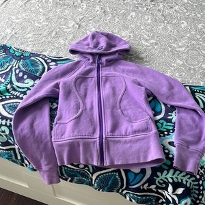 Vintage lululemon full zip scuba